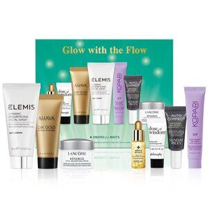 7-Pc Glow w The Flow Skincare Set Created for Macys highend Elemis Guerlain $91